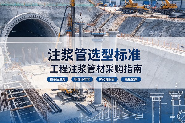 钦北注浆管选型标准