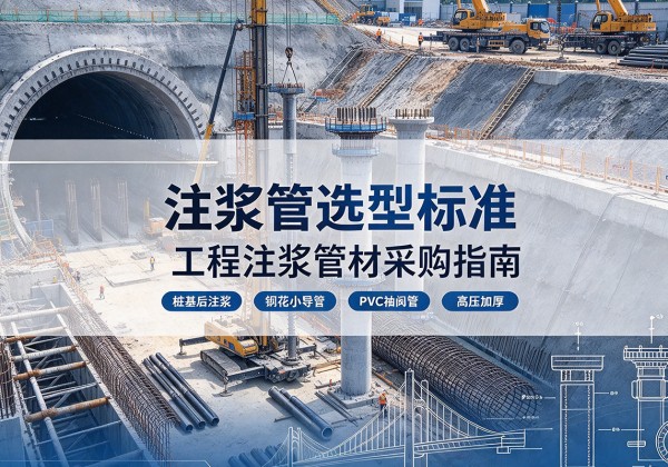 钦北注浆管选型标准